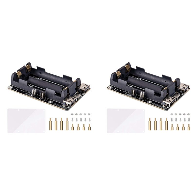 Raspberry Pi Uninterrupted Power Supply Ups 18650 - AA08-2X Für Raspberry Pi 4 UPS-Stromversorgung