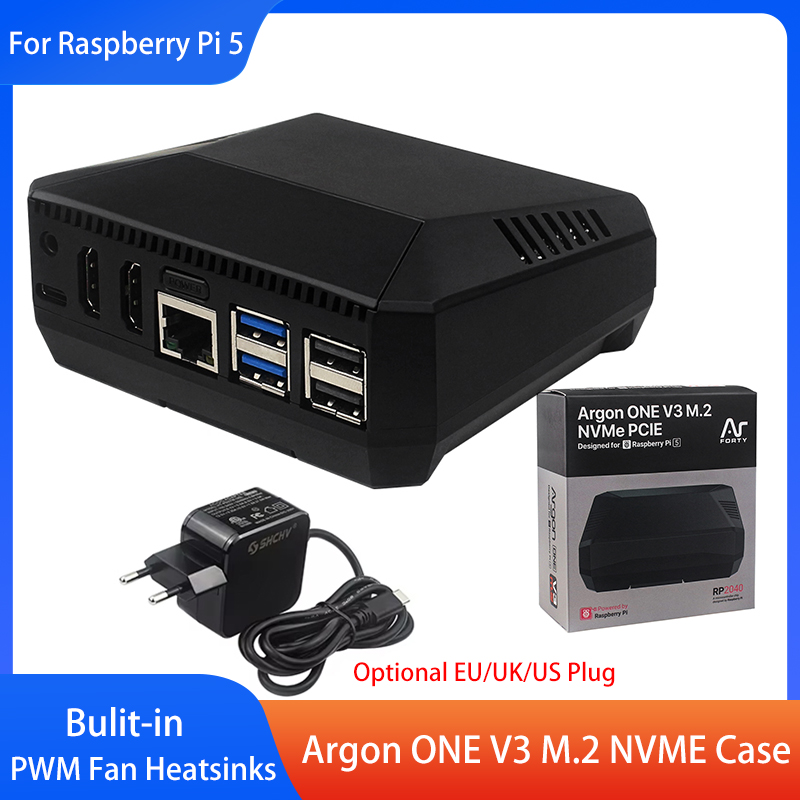 Argon One V3 M.2 Nvme Case - Argon ONE V3 M.2 NVME Gehäuse