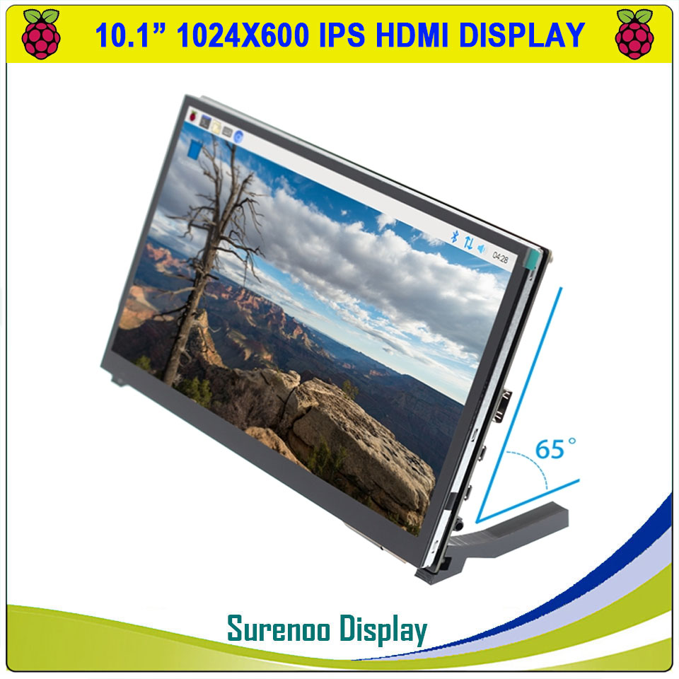 Raspberry Pi 10.1 Inch Capacitive Touch Screen Ips - 10,1 Zoll 1024*600 HDMI-kompatibles IPS TFT