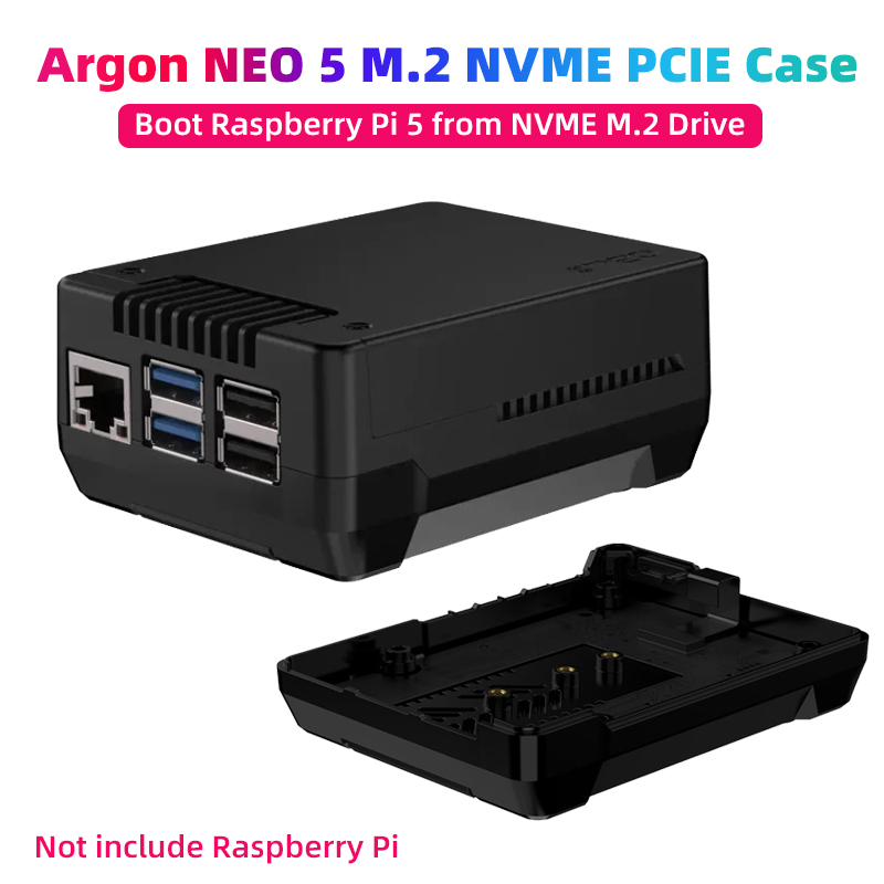 Argon One V3 M.2 Nvme Case - Argon NEO 5 M.2 NVME PCIE-Gehäuse
