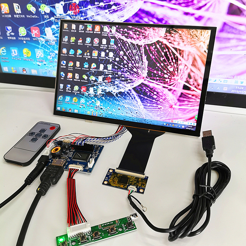 Raspberry Pi 10.1 Inch Capacitive Touch Screen Ips - 10,1 Zoll Display Kapazitives Touch-Modul-Kit 1280x800