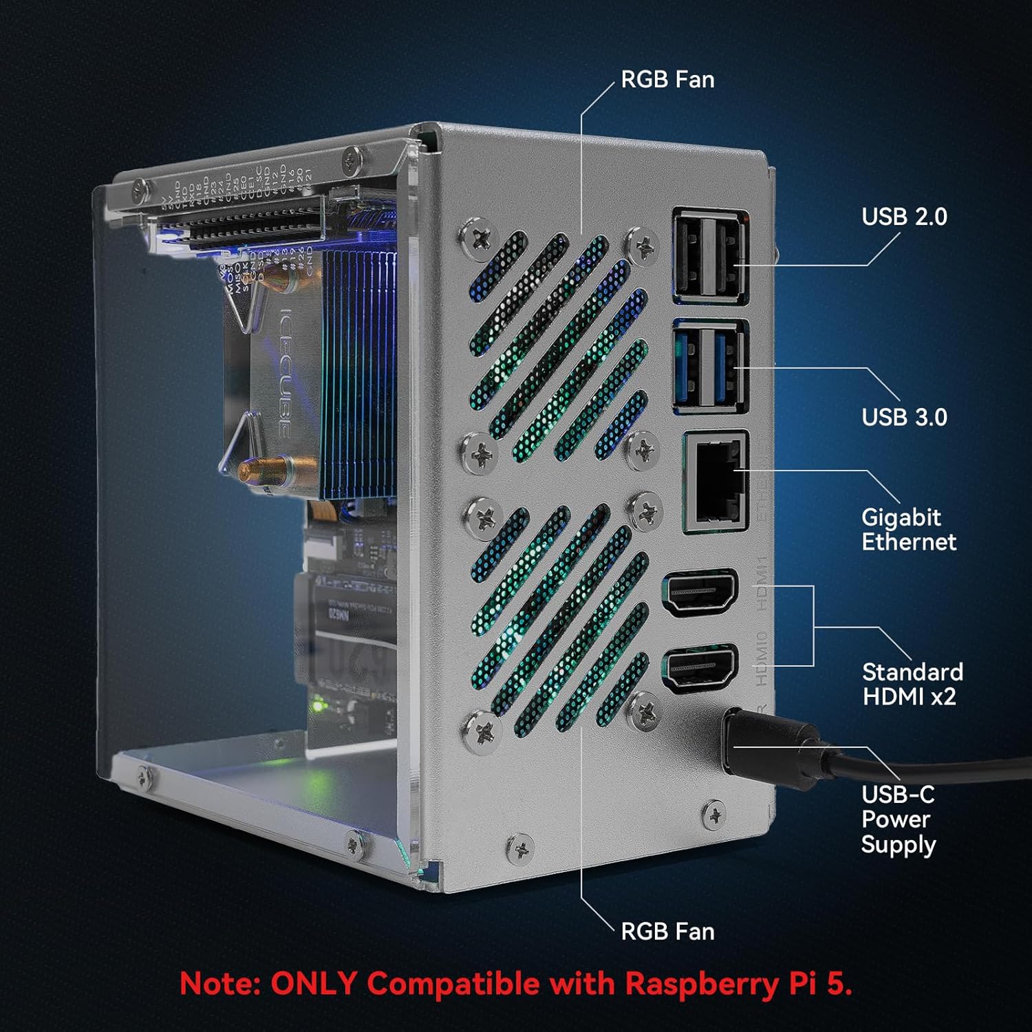 Pironman 5 NVMe M.2 SSD PCIe 2 – Raspberry Pi Ai Kit Hailo-8L Bewertung und Preis