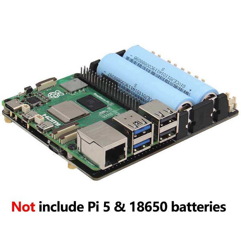Raspberry Pi 5 18650 USV-Board – Raspberry Pi Uninterrupted Power Supply Ups 18650 Bewertung und Preis
