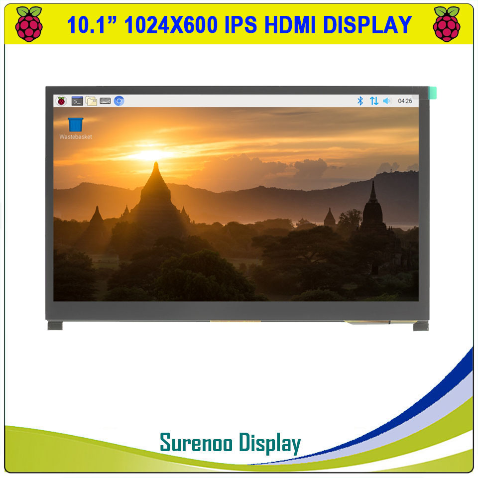 10,1 Zoll 1024*600 HDMI-kompat – Raspberry Pi 10.1 Inch Capacitive Touch Screen Ips Bewertung und Preis