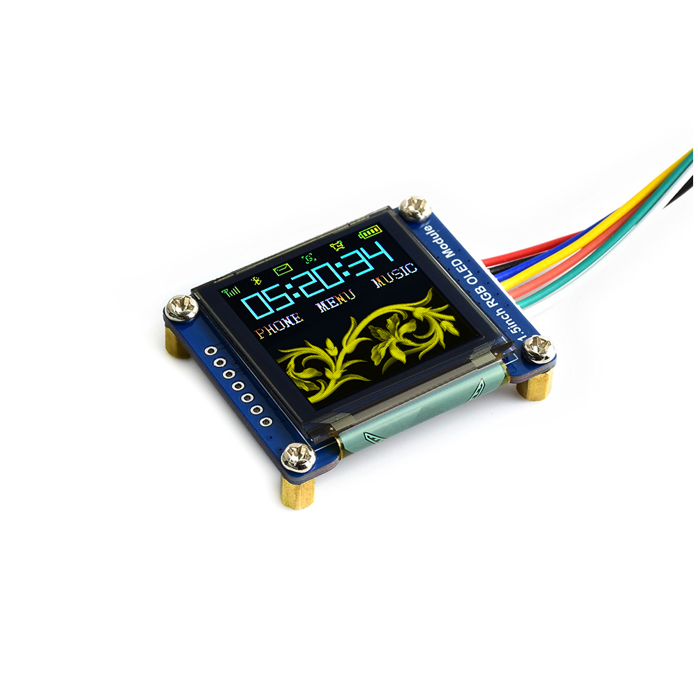 1,5-Zoll 128X128 SPI RGB OLED- – Raspberry Pi 4 8Gb Ram Kit Bewertung und Preis