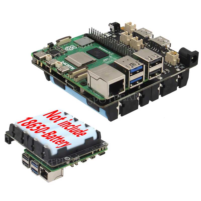 X1202 Raspberry Pi 5 USV-Board – Raspberry Pi Uninterrupted Power Supply Ups 18650 Bewertung und Preis