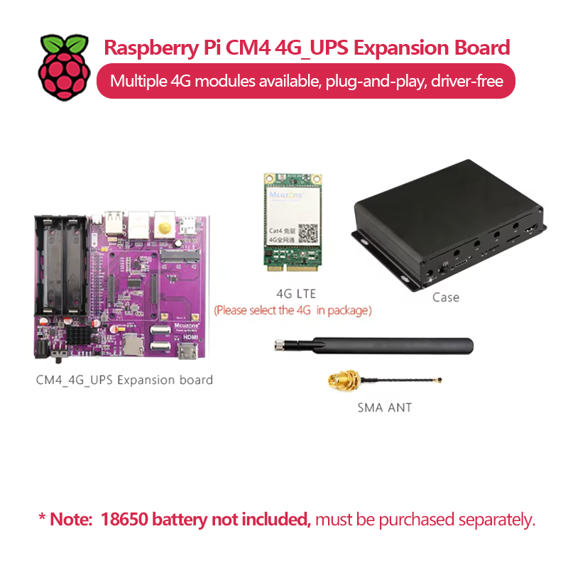 Raspberry Pi CM4 4G_UPS Erweit – Raspberry Pi Uninterrupted Power Supply Ups 18650 Bewertung und Preis