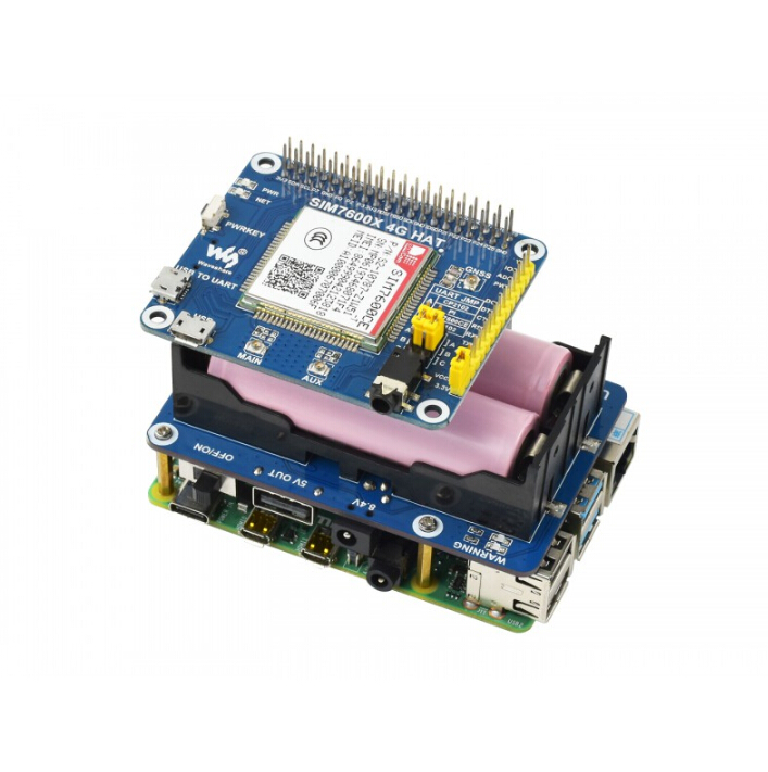 Waveshare unterbrechungsfreie  – Raspberry Pi Uninterrupted Power Supply Ups 18650 Bewertung und Preis
